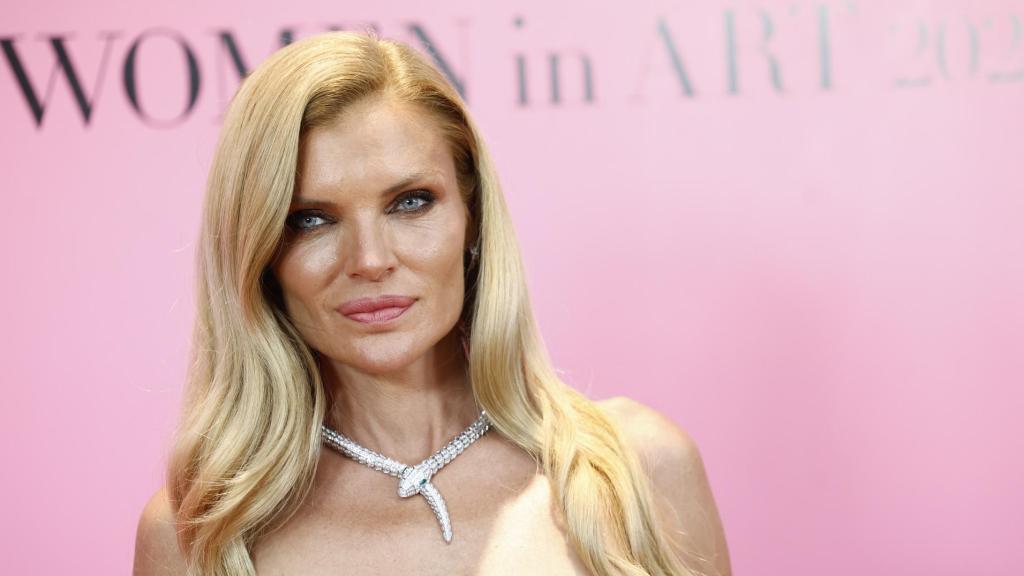 La modelo Esther Cañadas en un photocall.