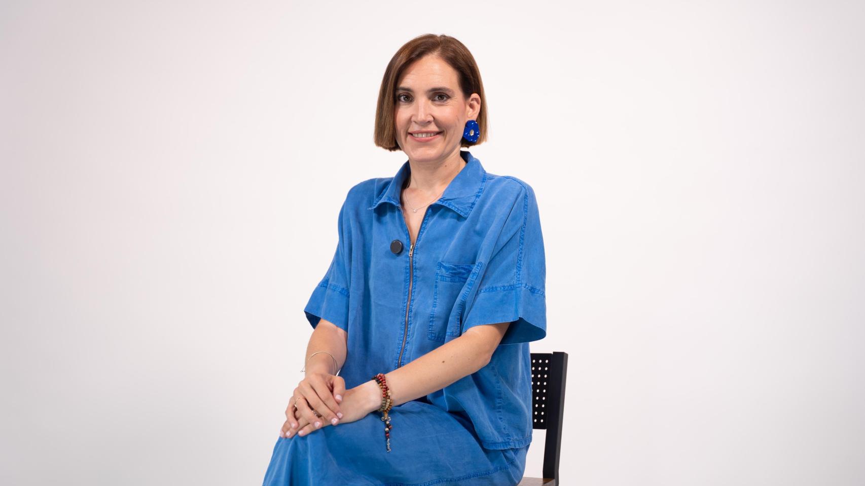 La experta posa para Magas durante la grabación de uno de sus vídeos.