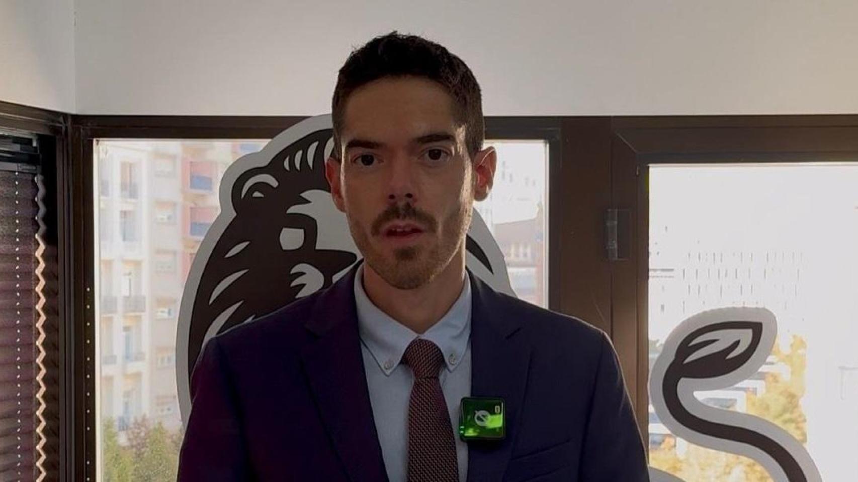 El director de EL ESPAÑOL DE ARAGÓN, Jorge Lisbona.