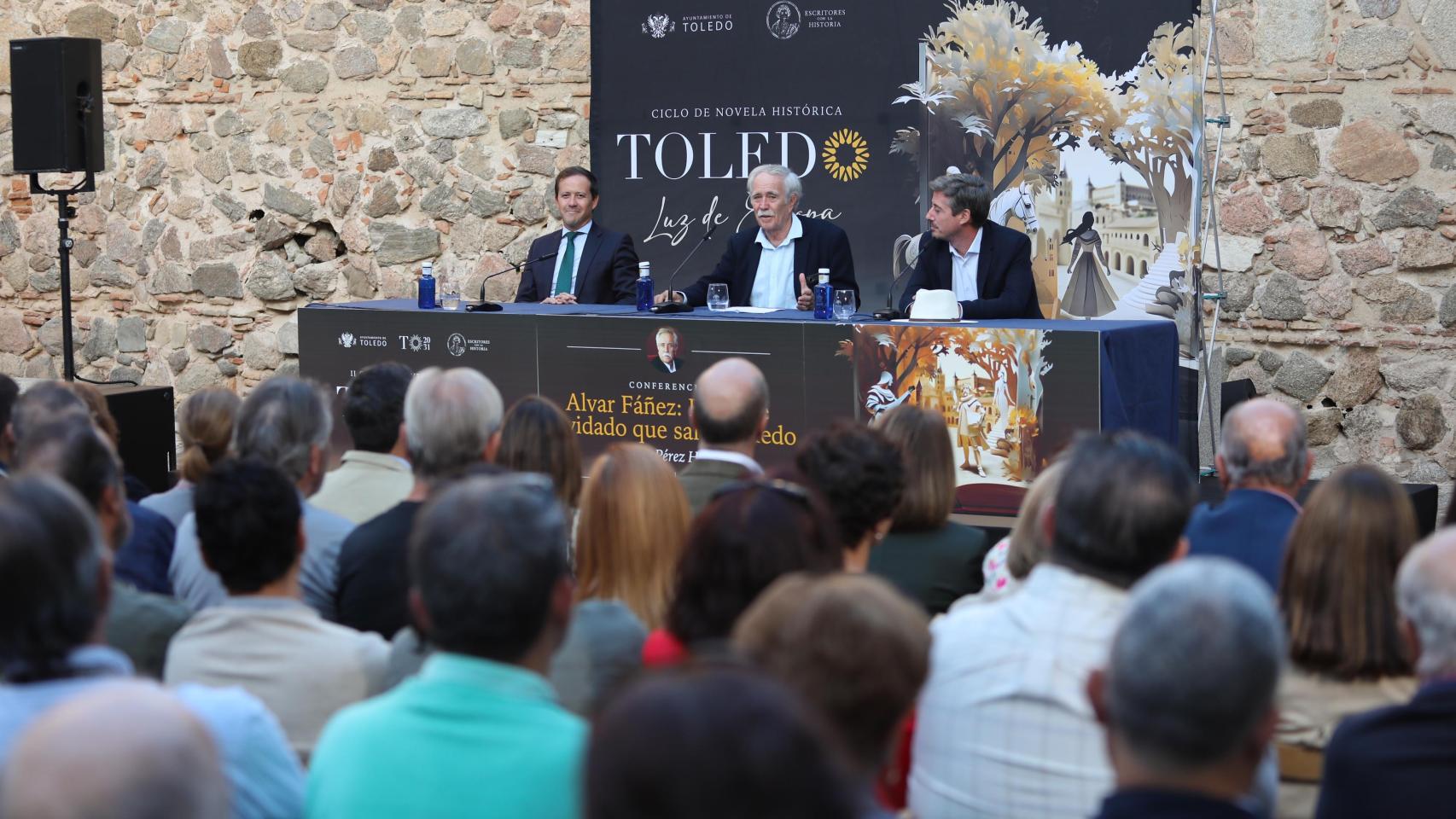II Ciclo de Novela Histórica en Toledo. Foto: Ayuntamiento.
