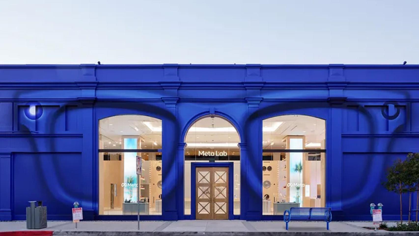 Tienda pop-up de Meta.