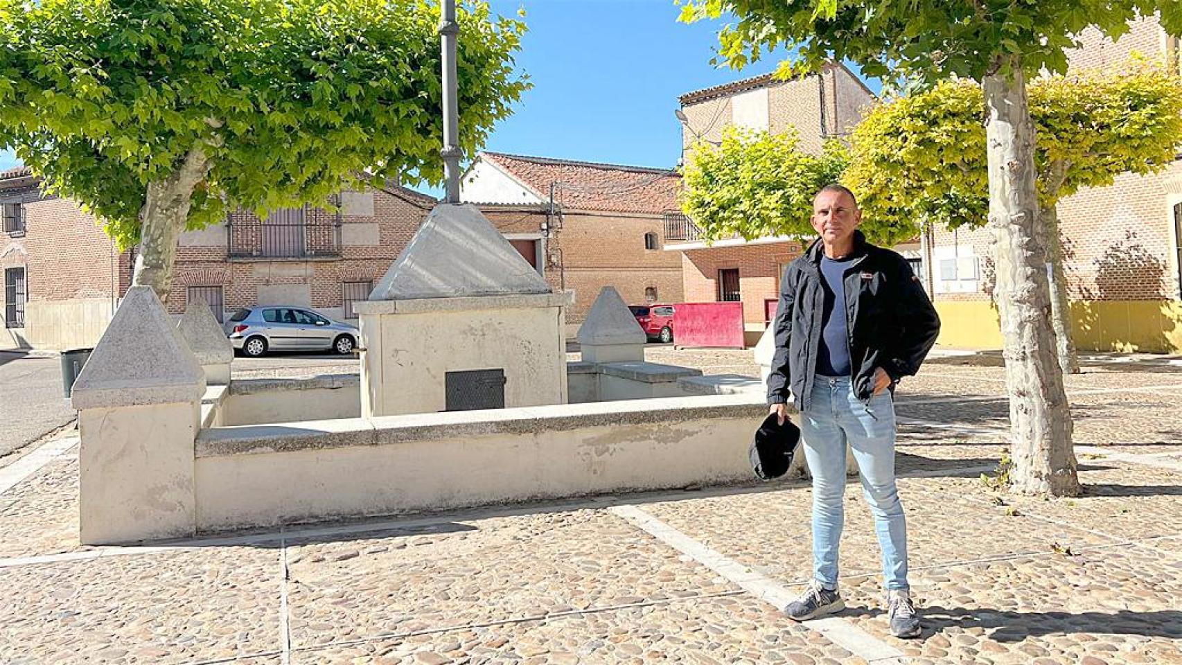 Ángel Gómez en Castrejón de Trabancos