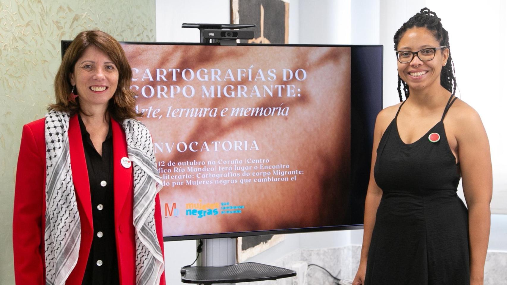 Presentación de  'Cartografías do Corpo Migrante: arte, tenrura e memoria' .