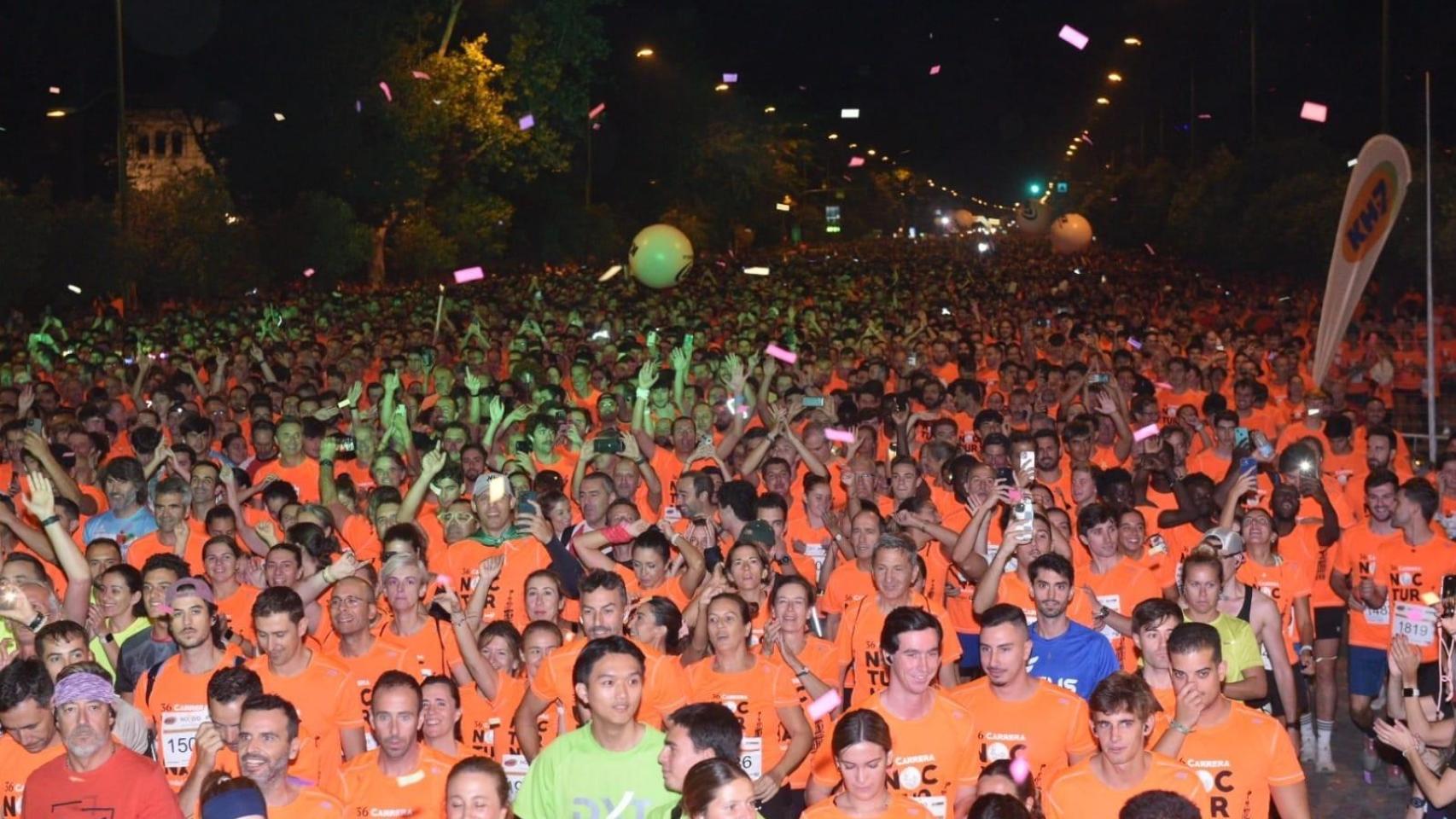 Imágenes de archivo de la Carrera Nocturna del Guadalquivir.