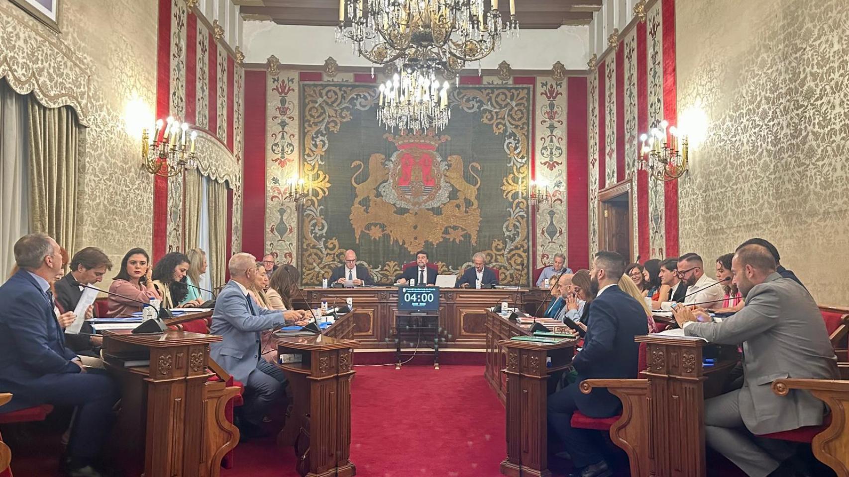 Imagen del pleno de este mes de septiembre.