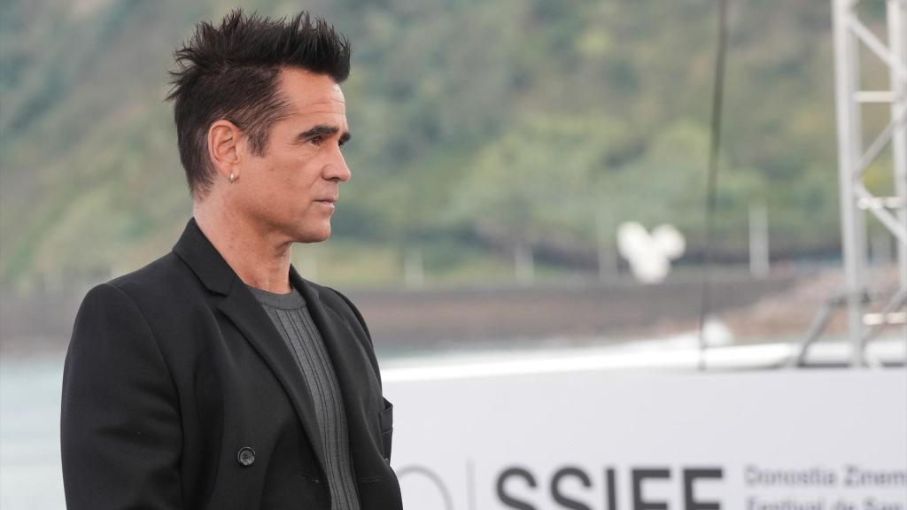 El actor irlandés, Colin Farrell durante la presentación de ‘Ballad of a Small Player' en el Festival de Cine de San Sebastián. Foto:  Unanue / Europa Press.