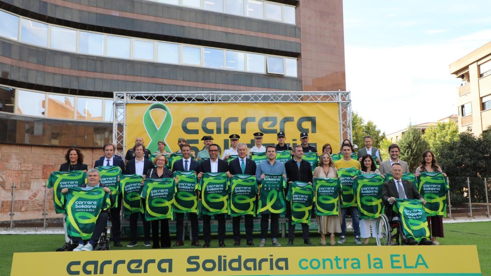 Presentación de la Carrera Solidaria contra la ELA.