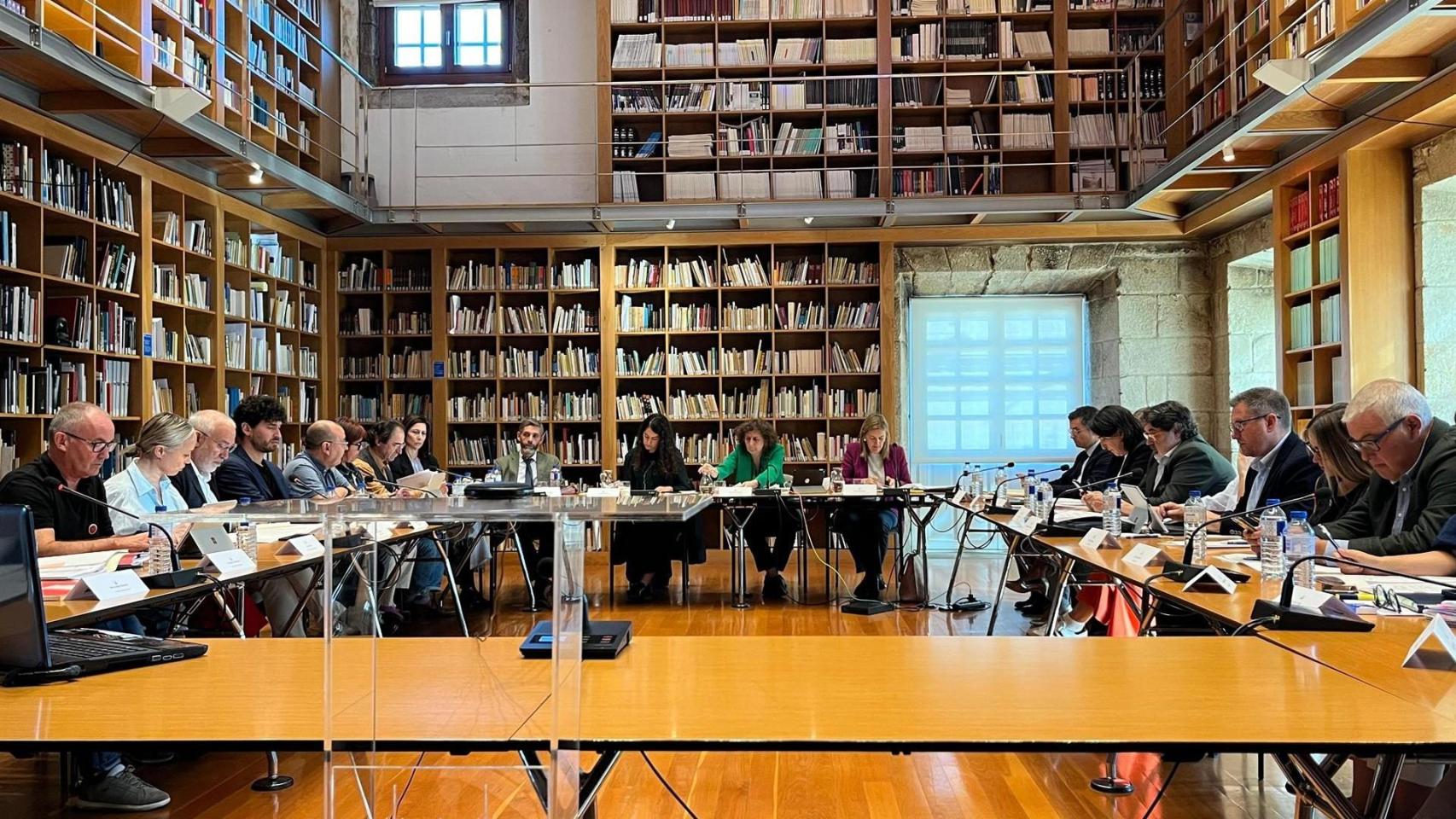 Pleno municipal celebrado en Santiago de Compostela, a 25 de septiembre de 2025.