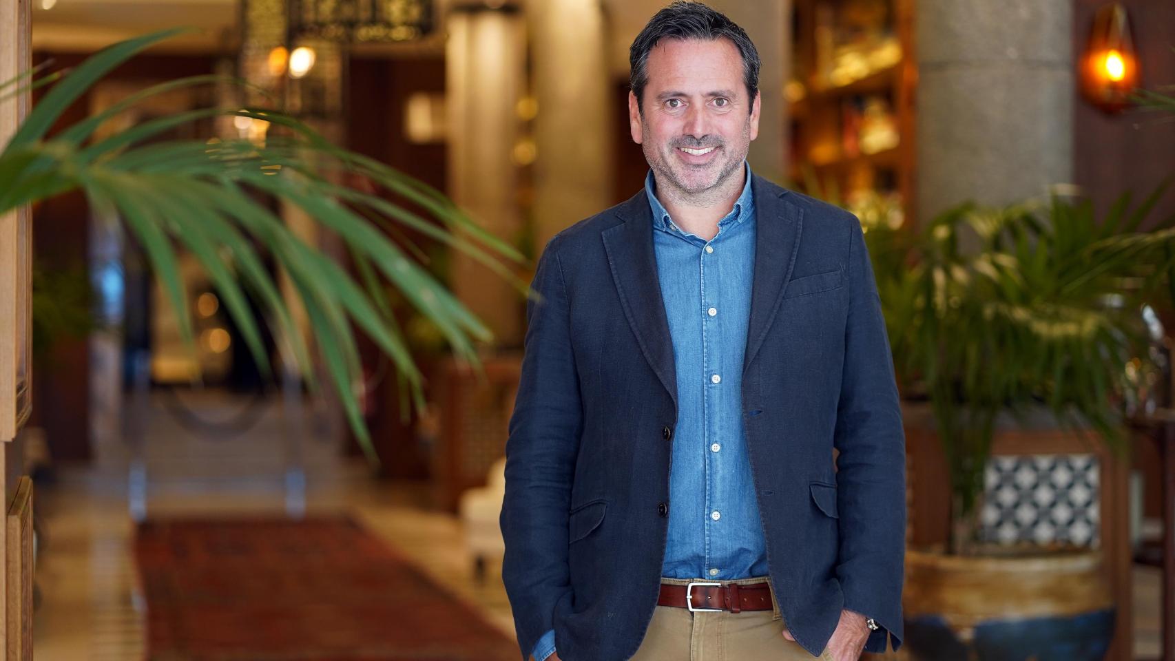 El neuropsicólogo Álvaro Bilbao en Hotel Boutique Villa de la Reina de Madrid.