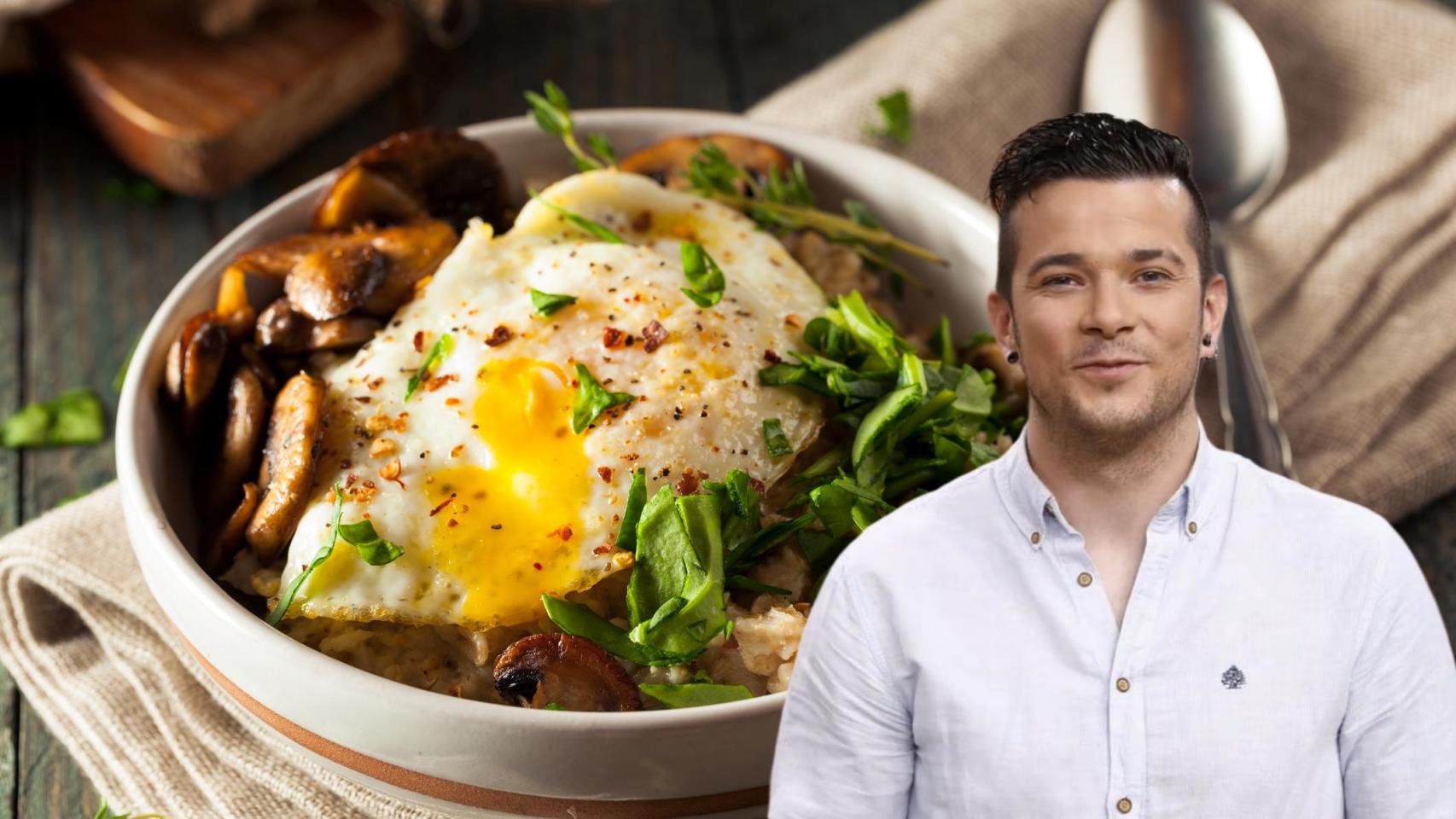 Carlos Maldonado, chef, en un montaje de El Español