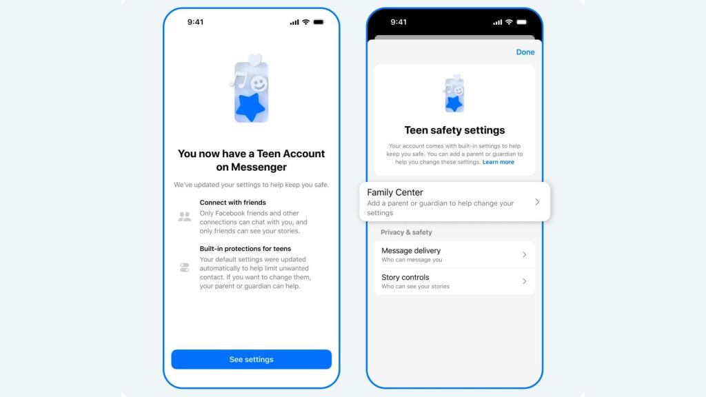 Cuenta de adolescente de Facebook