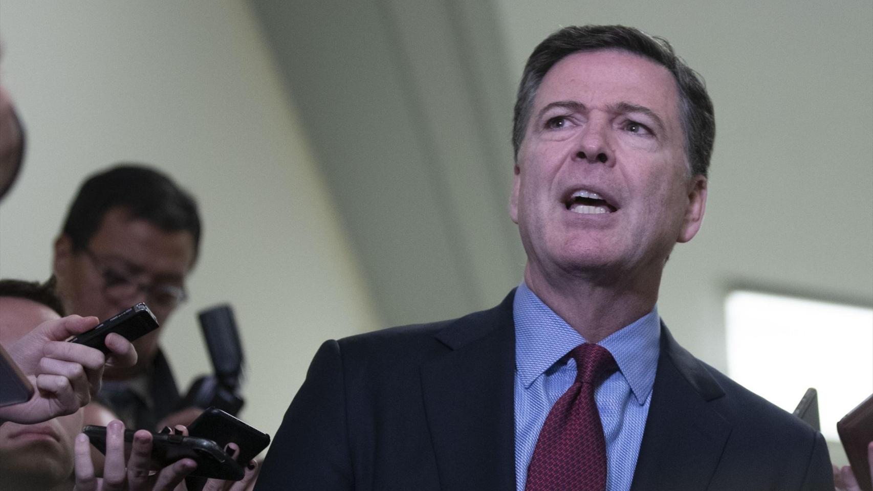 El exdirector del FBI, James Comey, en una imagen de 2018.