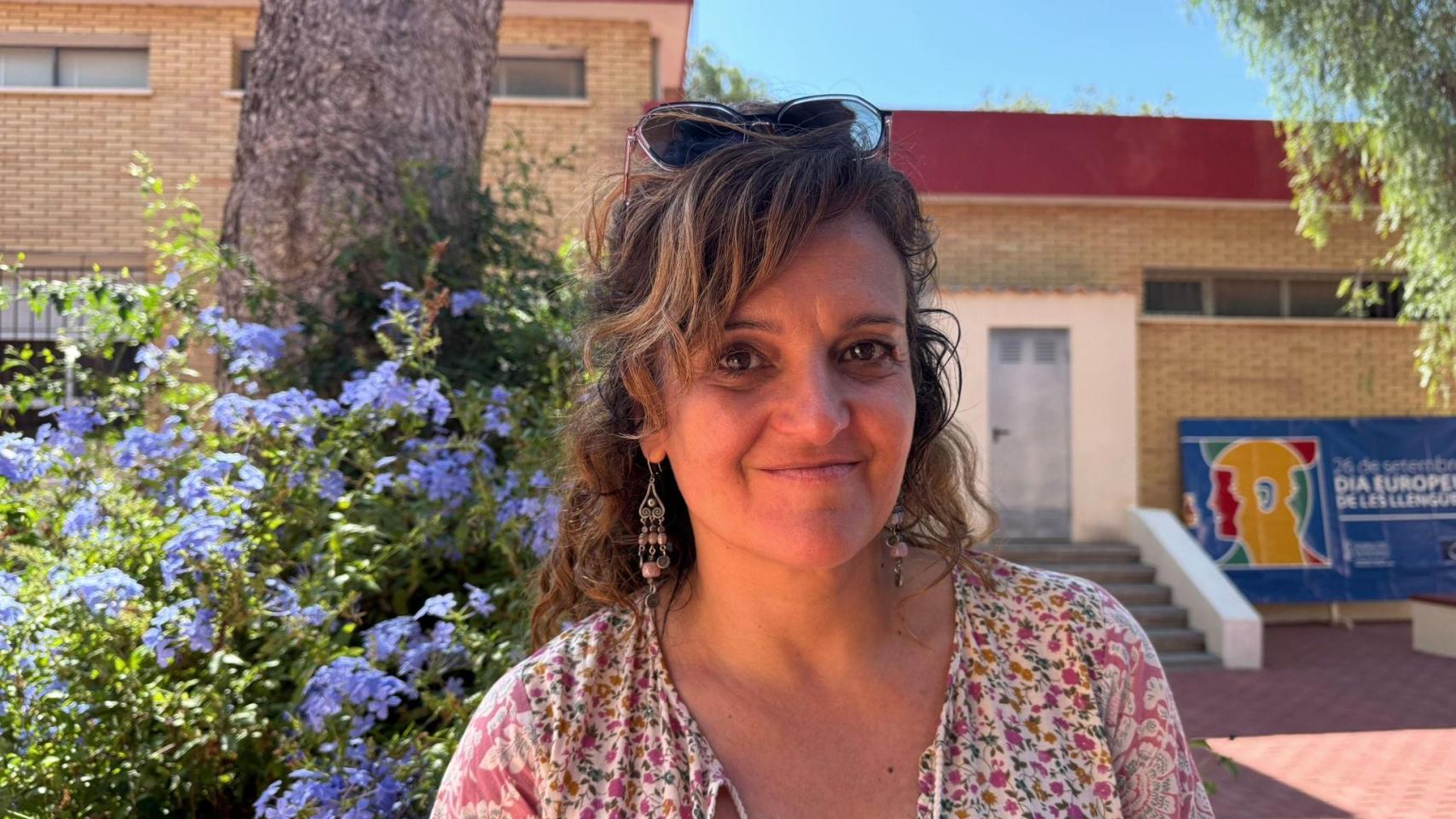 Marta Romero, profesora de español para extranjeros en la Escuela de Idiomas de Torrevieja.