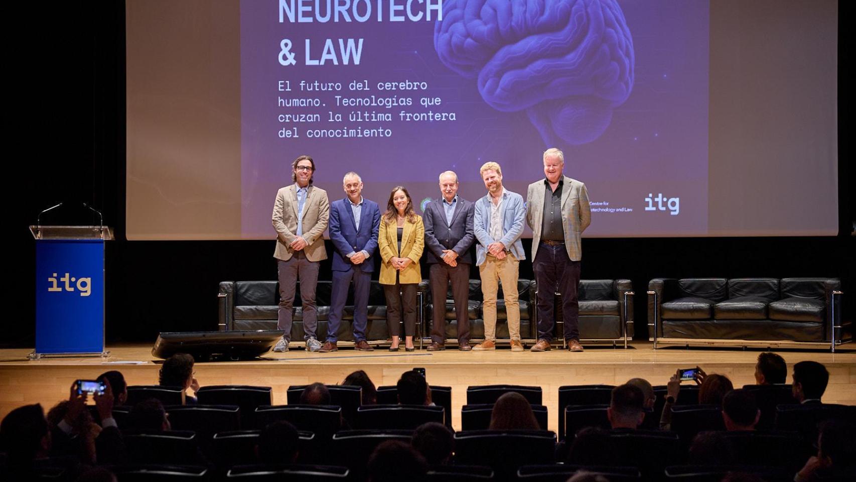 Expertos jurídicos, científicos, médicos y empresarios evalúan en ITG los avances en neurotecnología