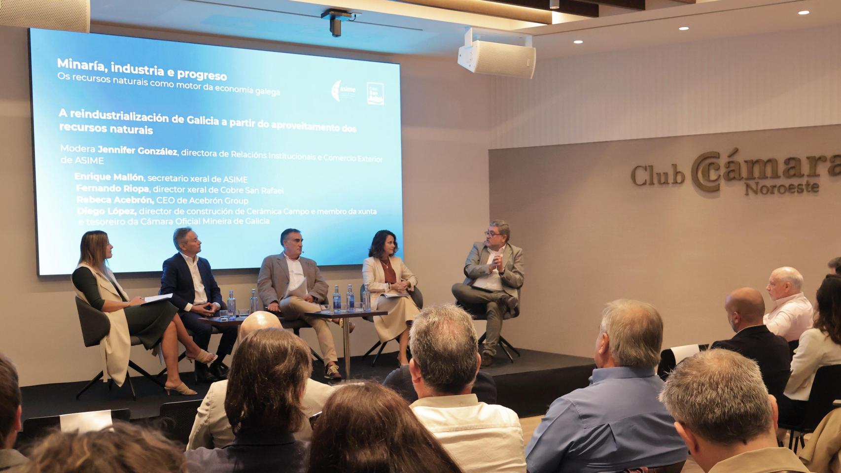 Minería e industria del metal reclaman en A Coruña una estrategia común para reforzar la competitividad de Galicia