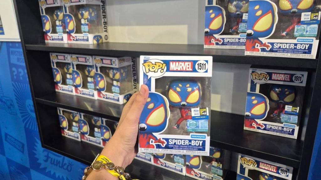 El Funko exclusivo de Spiderman.