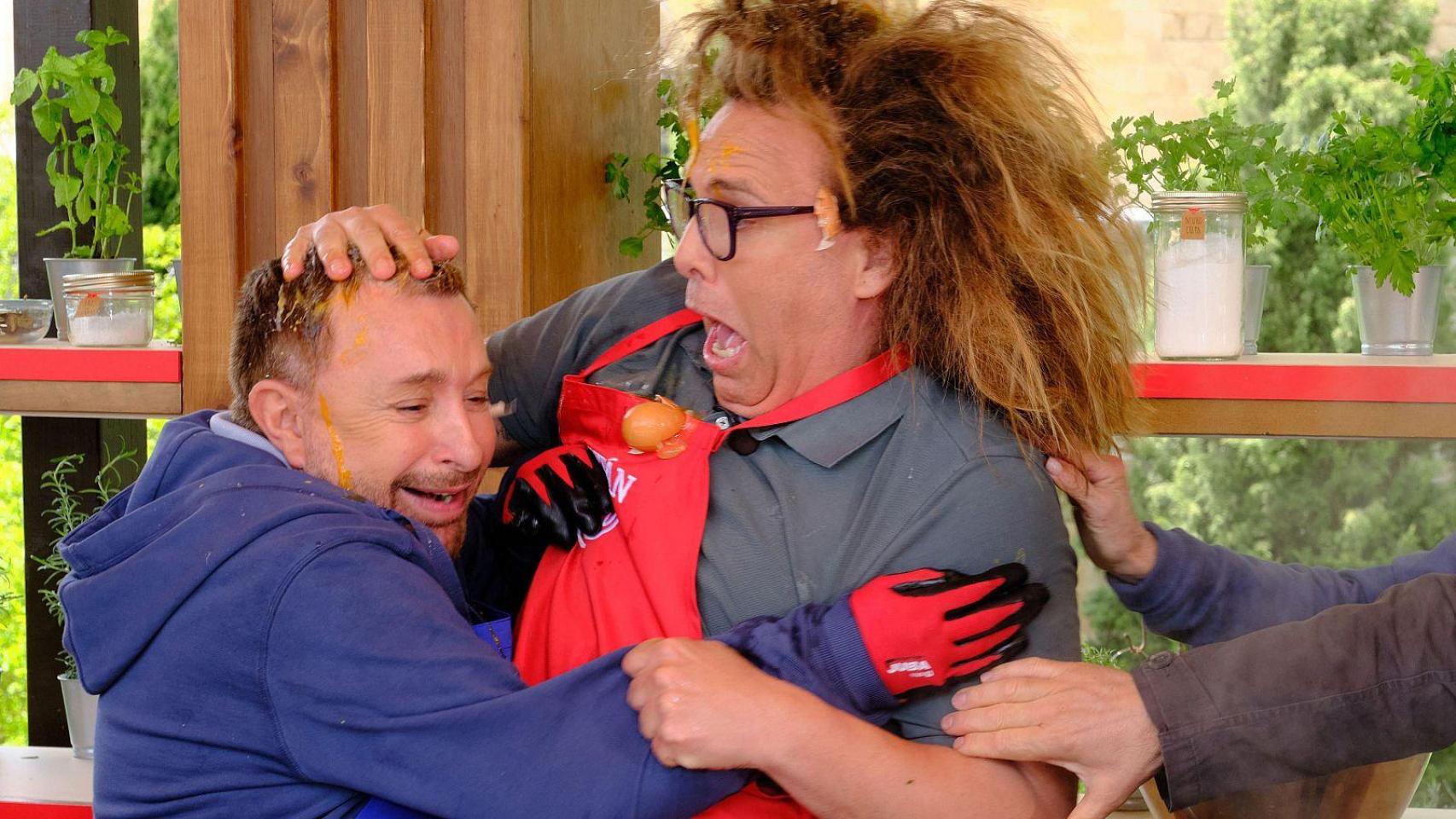 Torito y José Manuel Parada en ‘MasterChef Celebrity’.