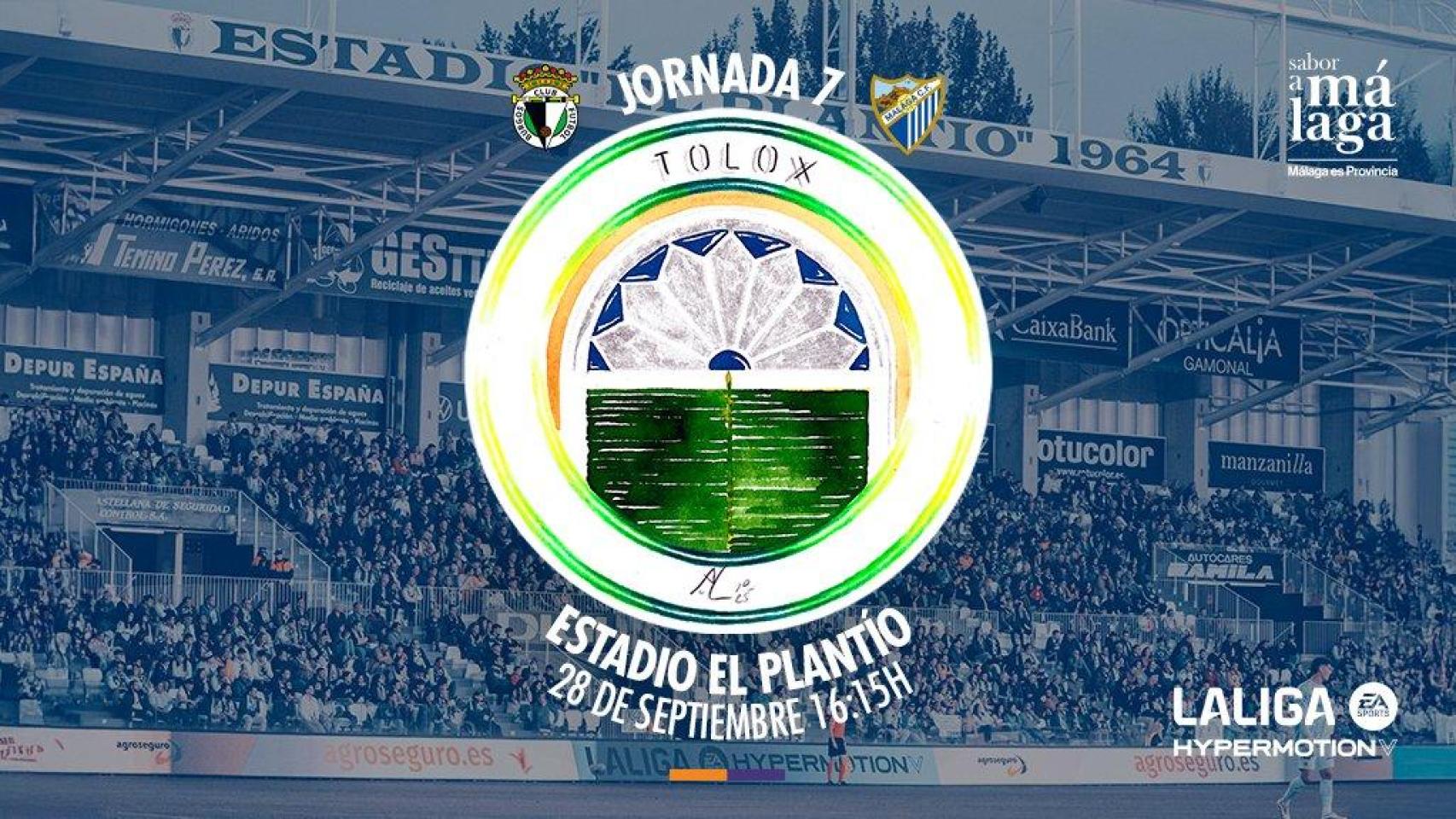 Burgos CF vs. Málaga CF: fecha, horario y cómo y dónde ver el derbi andaluz