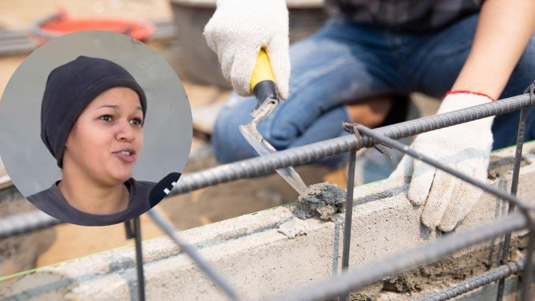 La historia de Sara inspira a otras migrantes a dejar el trabajo doméstico y probar suerte en la construcción.