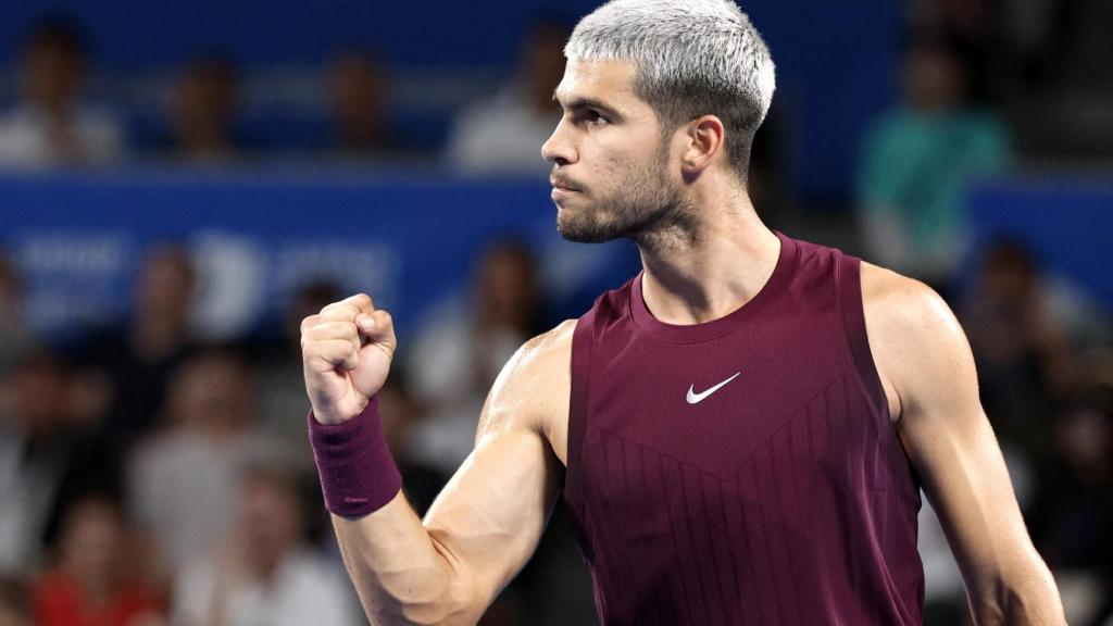 Carlos Alcaraz, en el ATP de Tokio 2025
