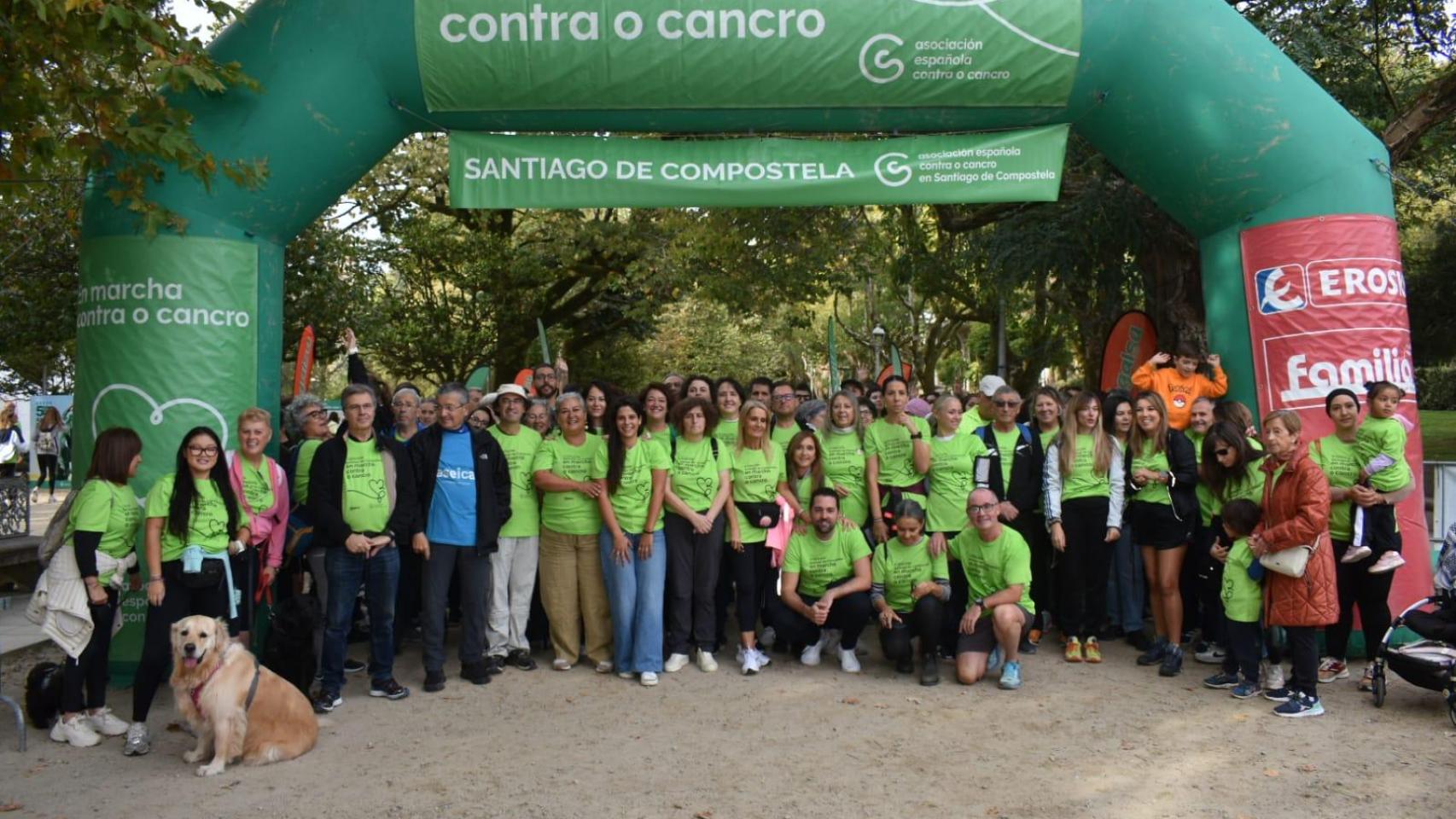 Andaina contra el Cáncer en Santiago