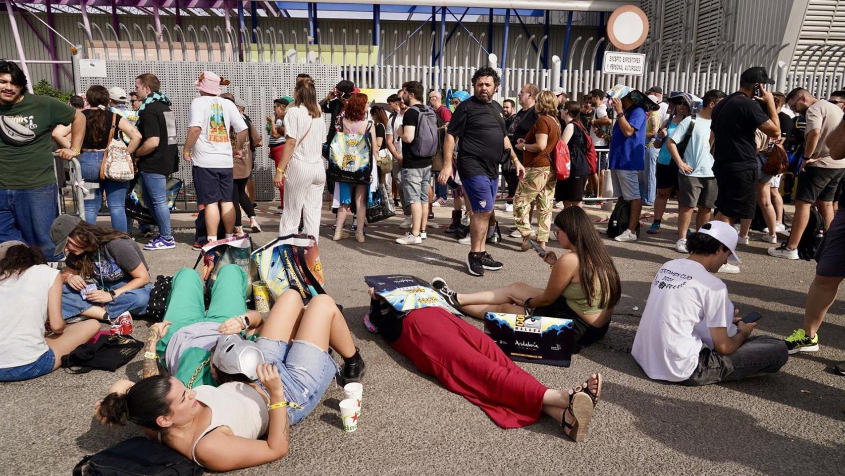 Asistentes a la tercera jornada de la San Diego Comic-Con en Málaga, a 27 de septiembre de 2025 en Málaga (Andalucía, España).