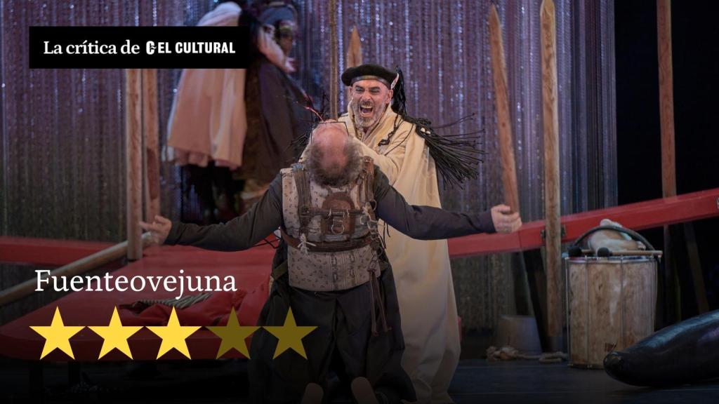 Una escena del nuevo montaje de 'Fuenteovejuna'. Foto: Pablo Lorente