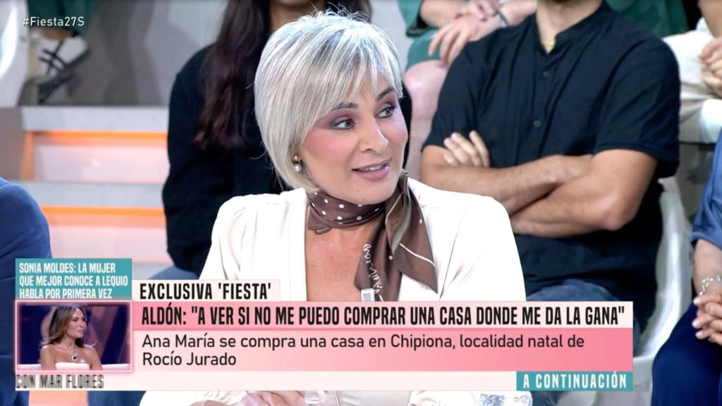 Ana María Aldón en 'Fiesta'.