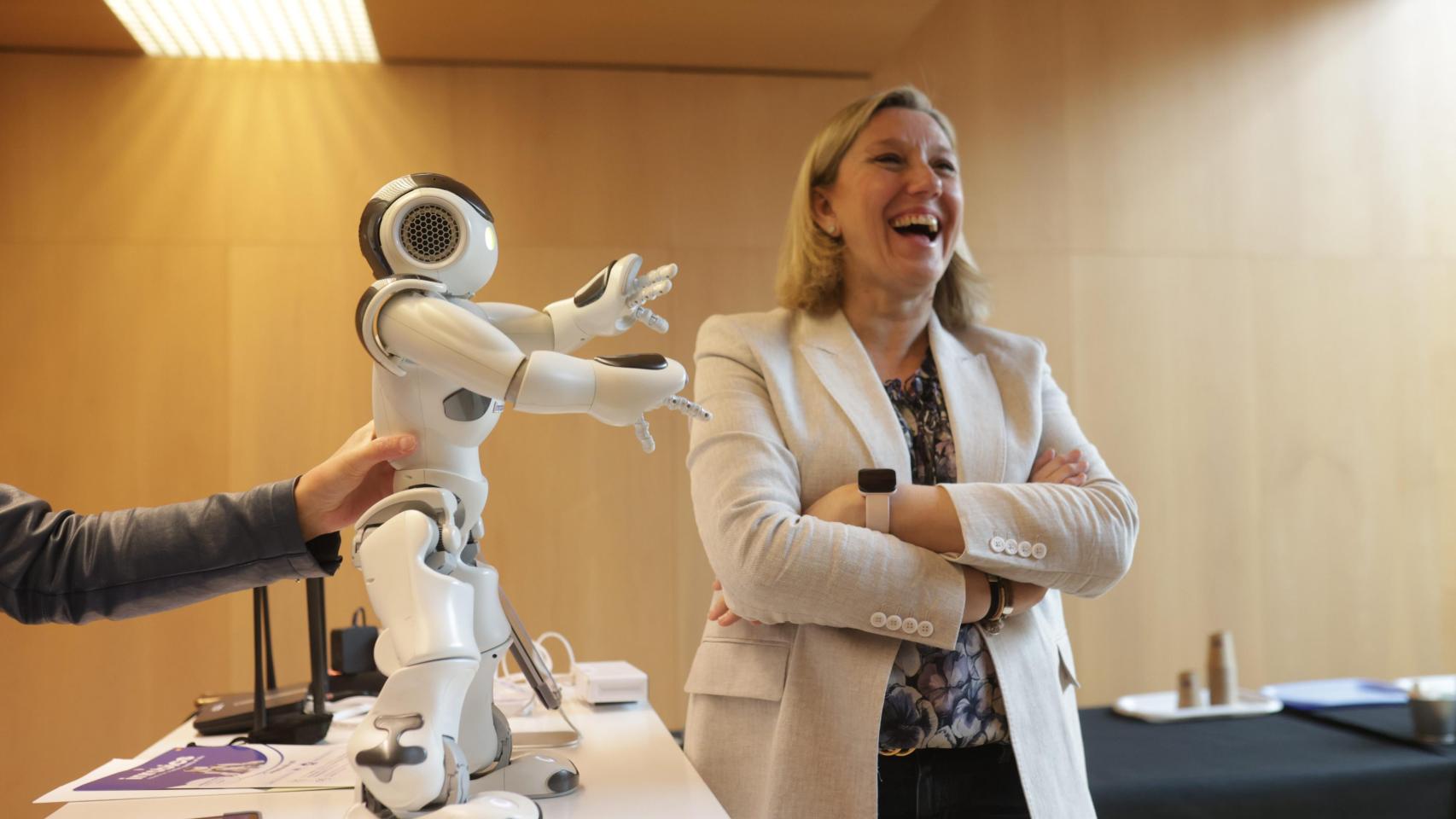 La vicepresidenta de la Junta de Castilla y León y consejera de Familia e Igualdad de Oportunidades, Isabel Blanco, inaugura el Foro Nacional 'Innovación Saludable: ciencia, tecnología y personas'.