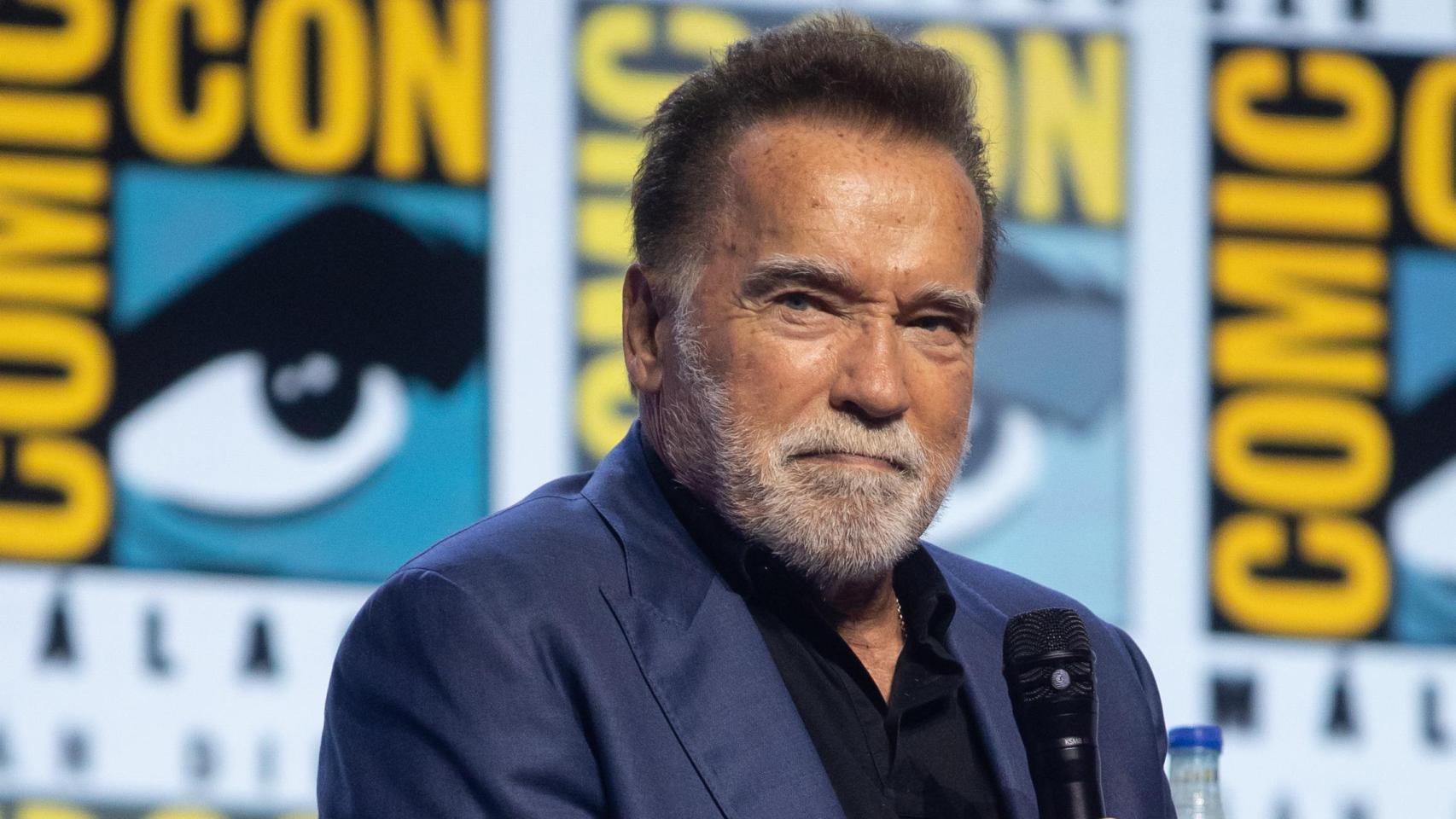 Arnold Schwarzenegger en Málaga.