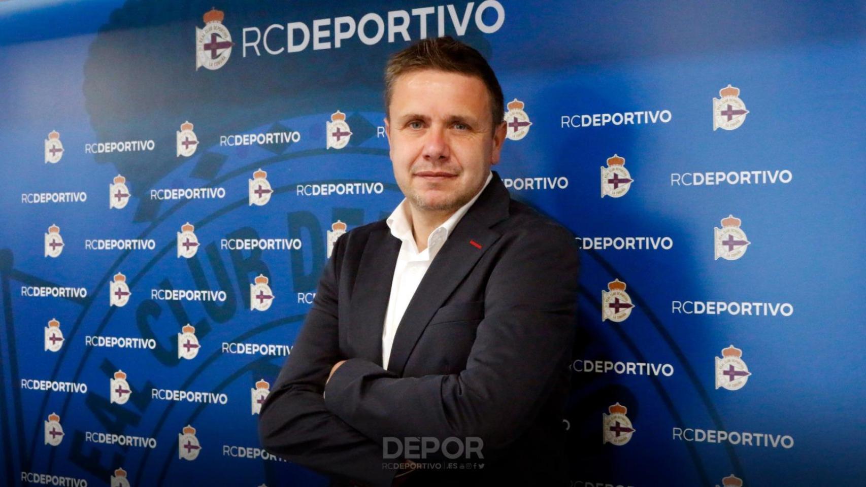 Nacho Lourido Fuertes, director de tecnología analítica y deportiva del R.C. Deportivo