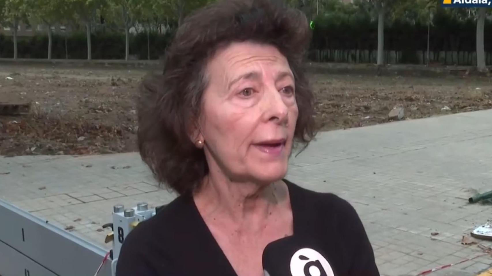 Estela, vecina de la zona cero de la dana, habla sobre las nuevas inundaciones en Aldaia. À Punt