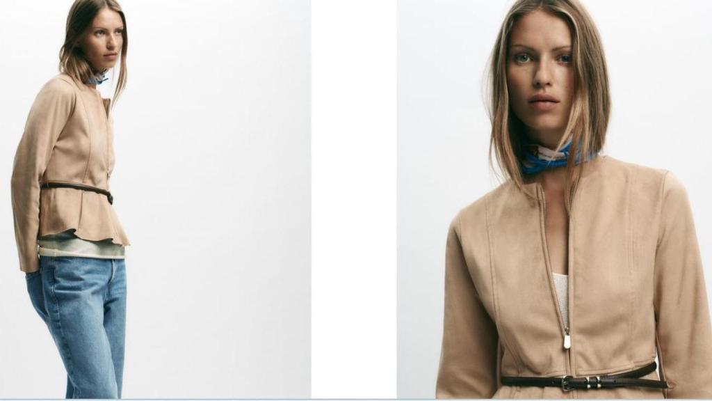 Chaqueta ante. Ref. 3046/280/704