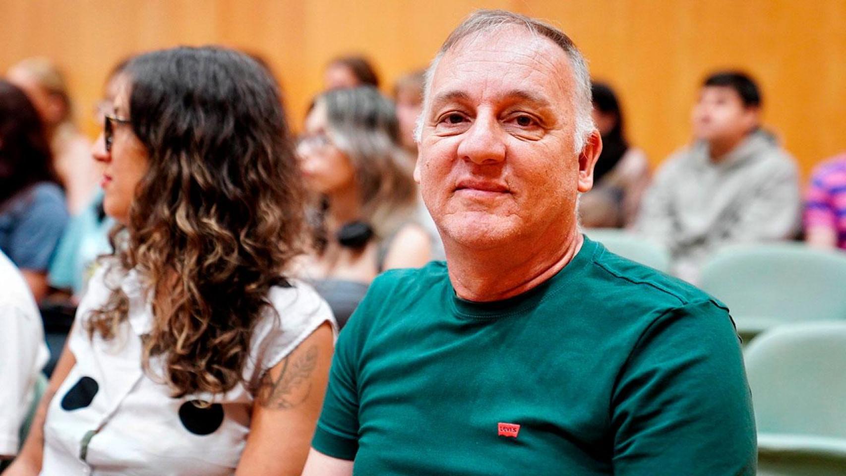 Ricardo Martines, el brasileño de 63 años que está de Erasmus en Logroño.