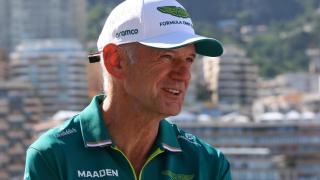 Adrian Newey, en el Gran Premio de Mónaco con el Aston Martin F1