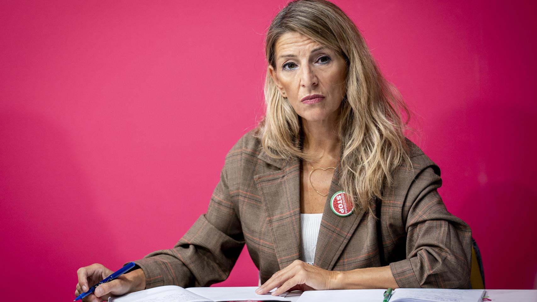 Yolanda Díaz, ministra de Trabajo.