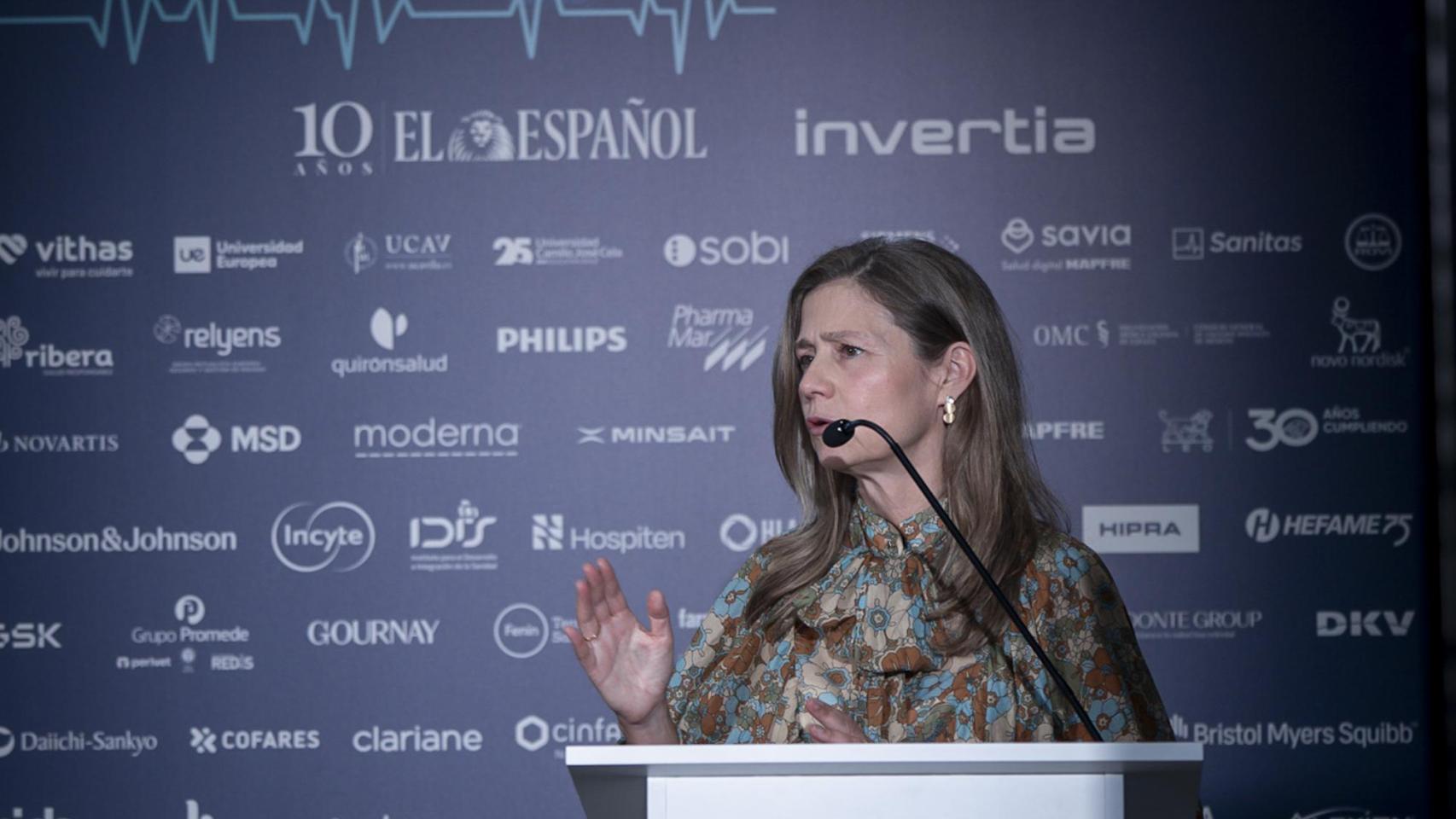 María Jesús Lamas, directora de la Agencia Española de Medicamentos y Productos Sanitarios.