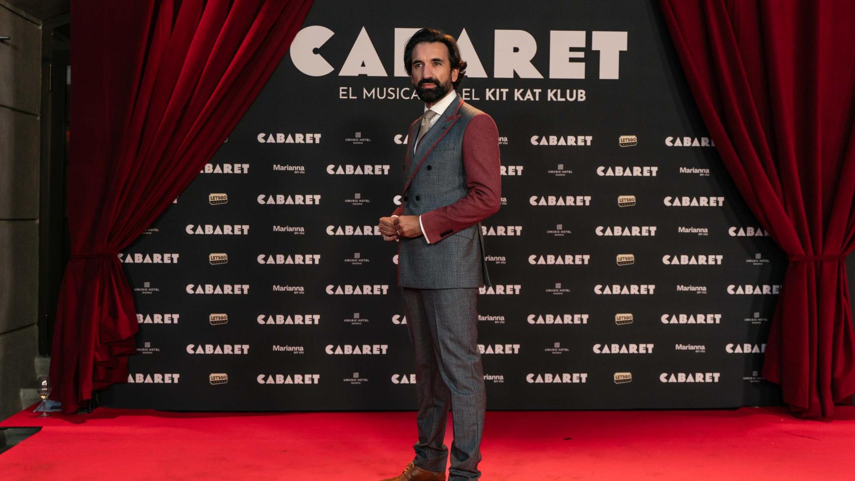 Miguel Lago en el estreno VIP de CABARET