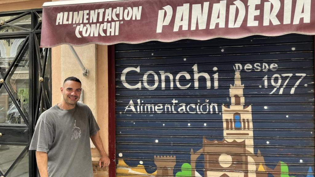Jesús Manuel Domínguez, el dueño de Alimentación Conchi.