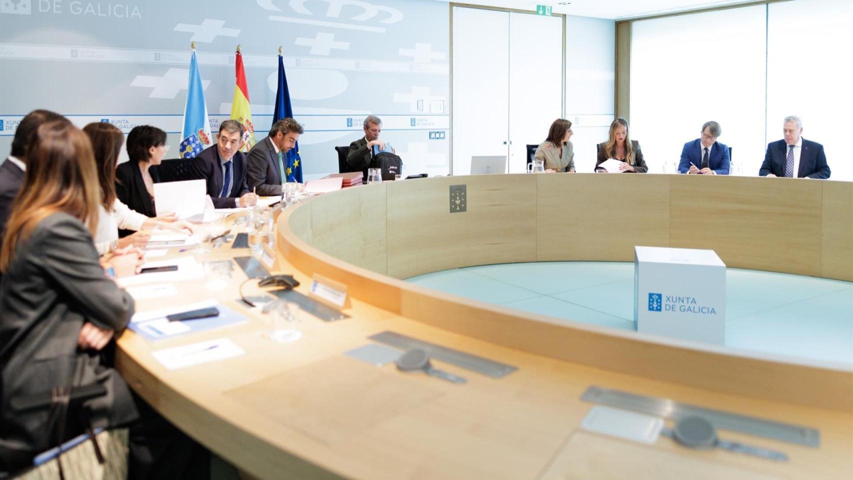 Reunión del Consello de la Xunta en Santiago.