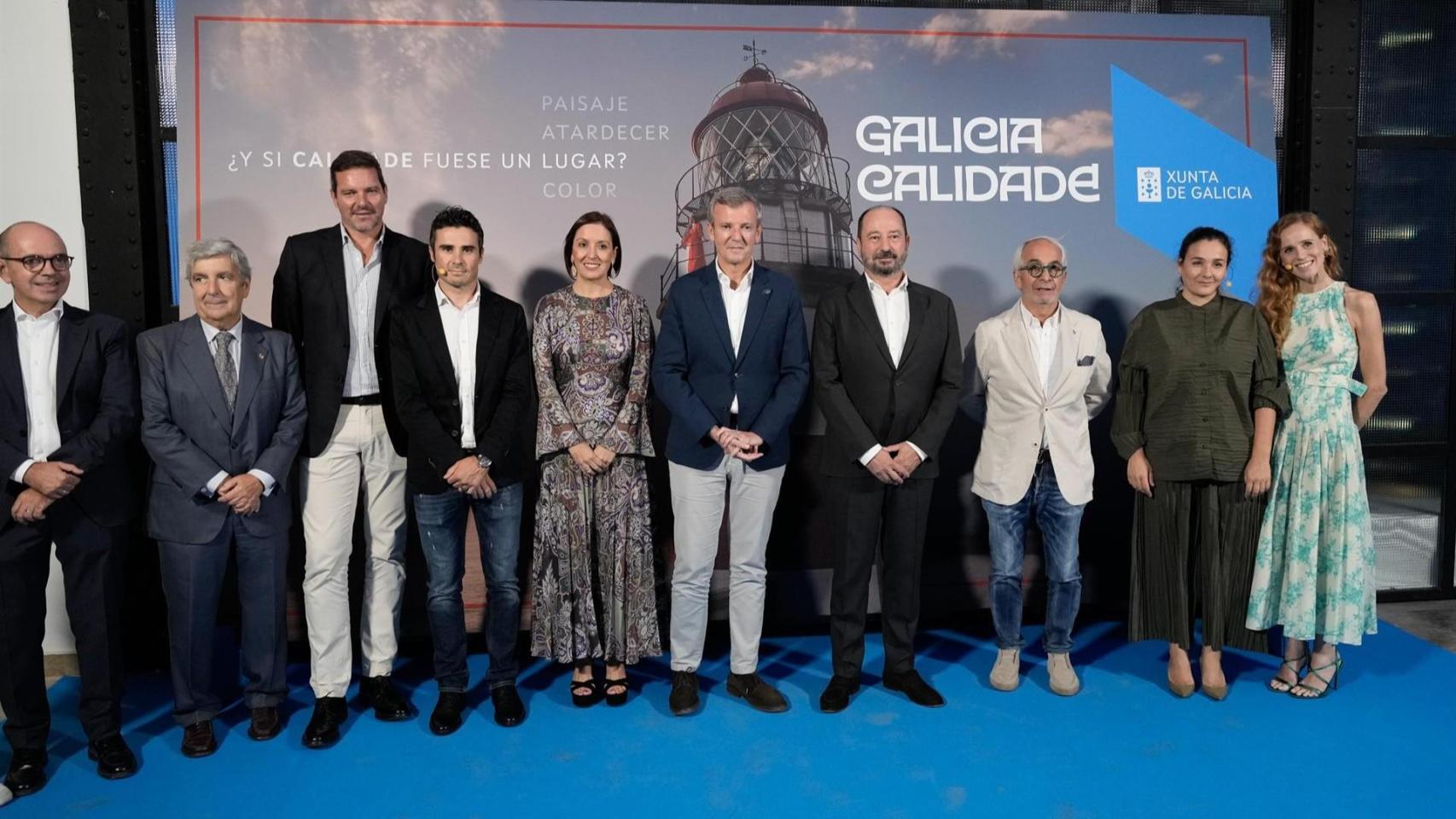 Presentación de la campaña turística de Galicia en Madrid.