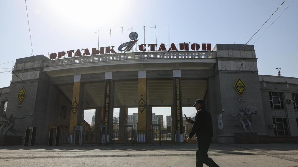 The central stadium of the Kairat Almity, currently