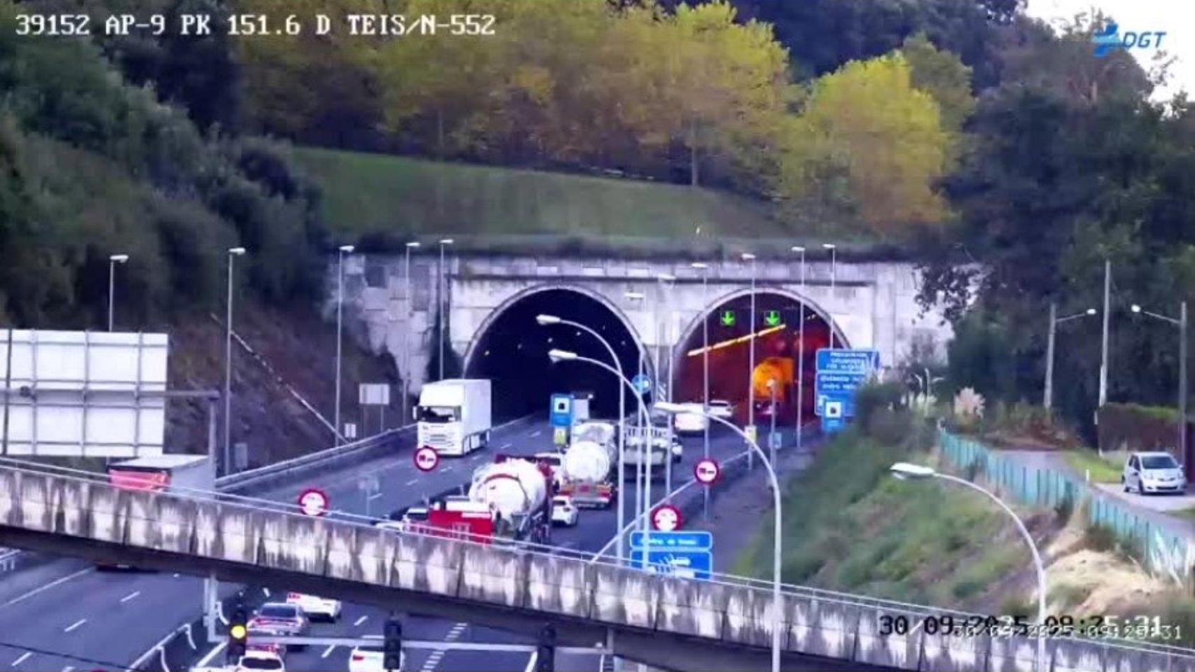 Imagen de las retenciones en la AP-9.