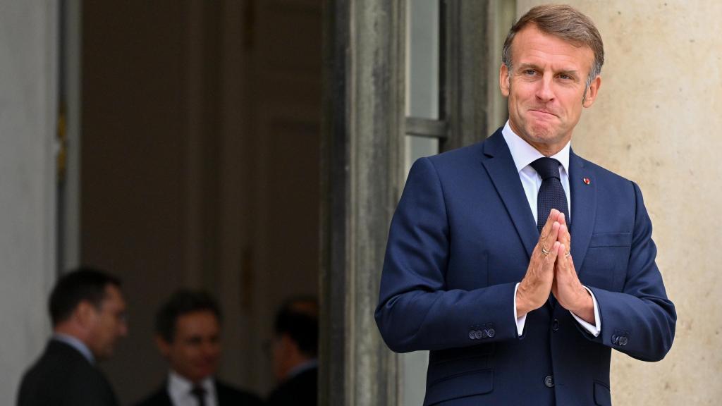 Emmanuel Macron el pasado 16 de septiembre en París.