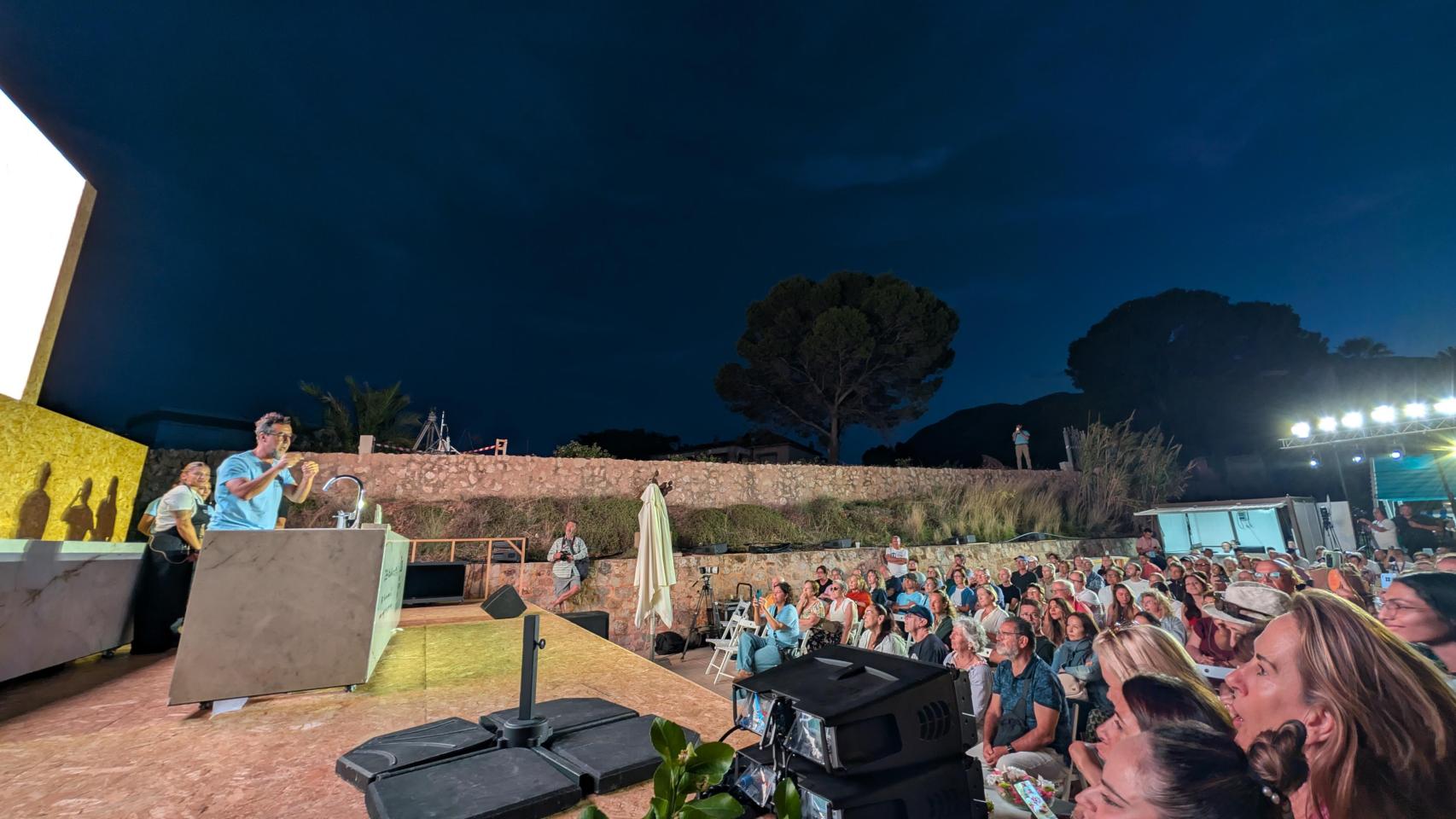 Quique Dacosta en la ponencia final del festival Dna de Dénia este domingo.
