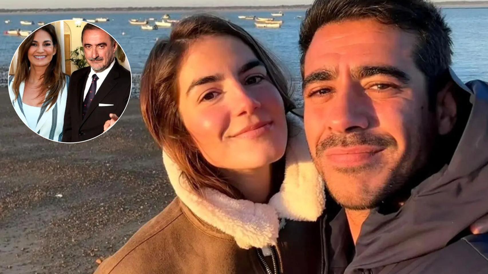 Mariló Montero y Carlos Herrera/ Alberto Herrera y Blanca Llandres.