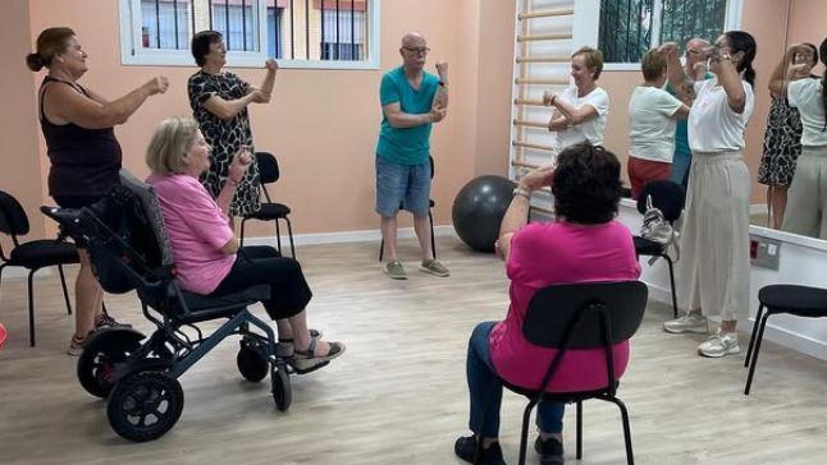 Uno de los talleres de la Fundación Juan Cruzado
