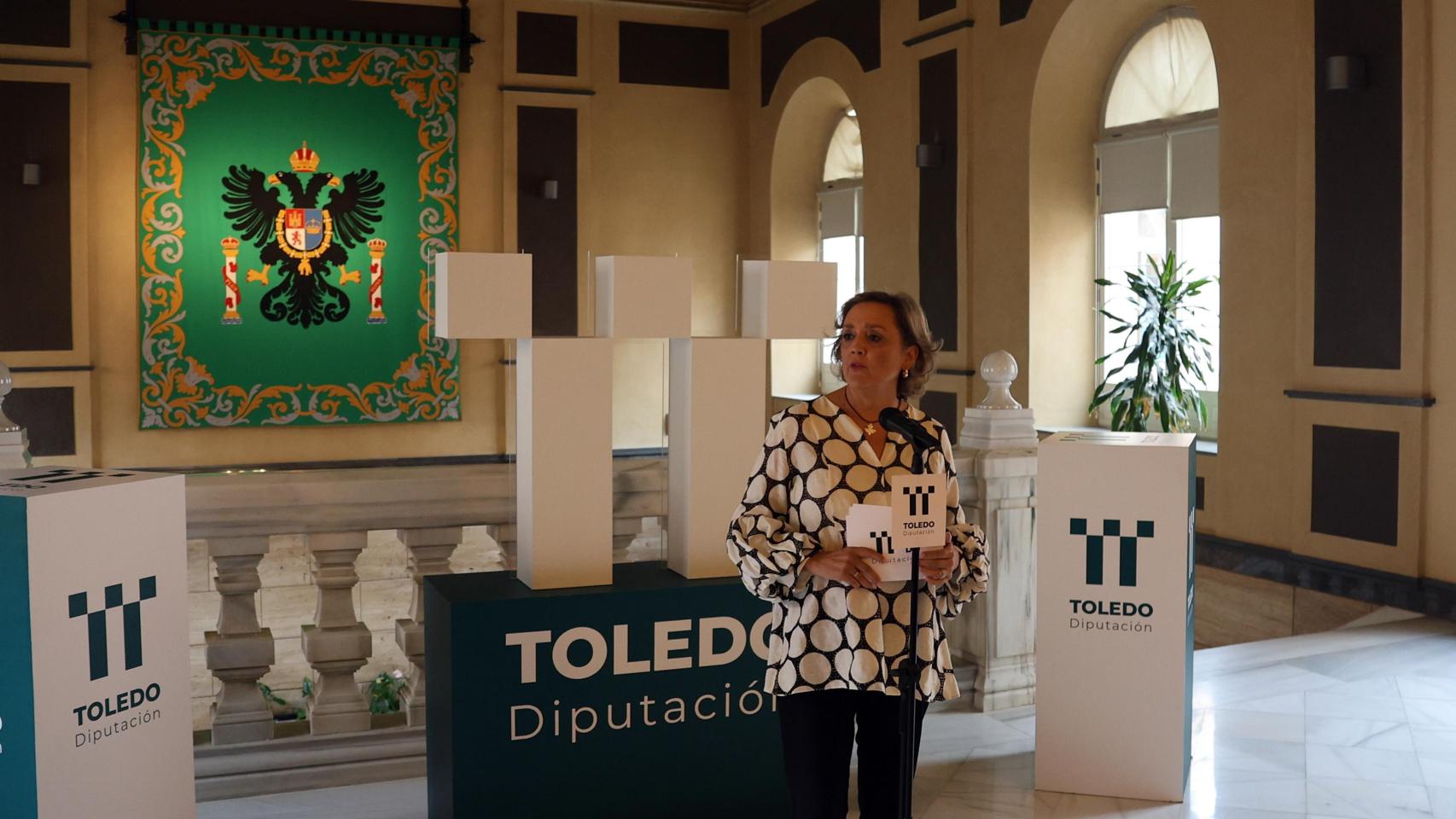 La portavoz de la Diputación de Toledo, Soledad de Frutos