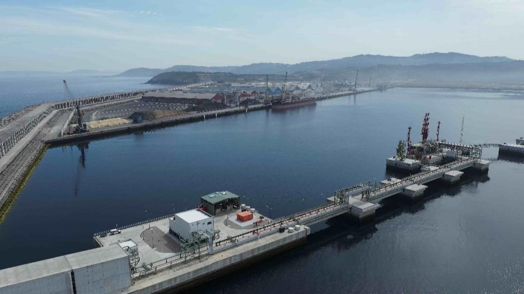 Puerto de Punta Langosteira.