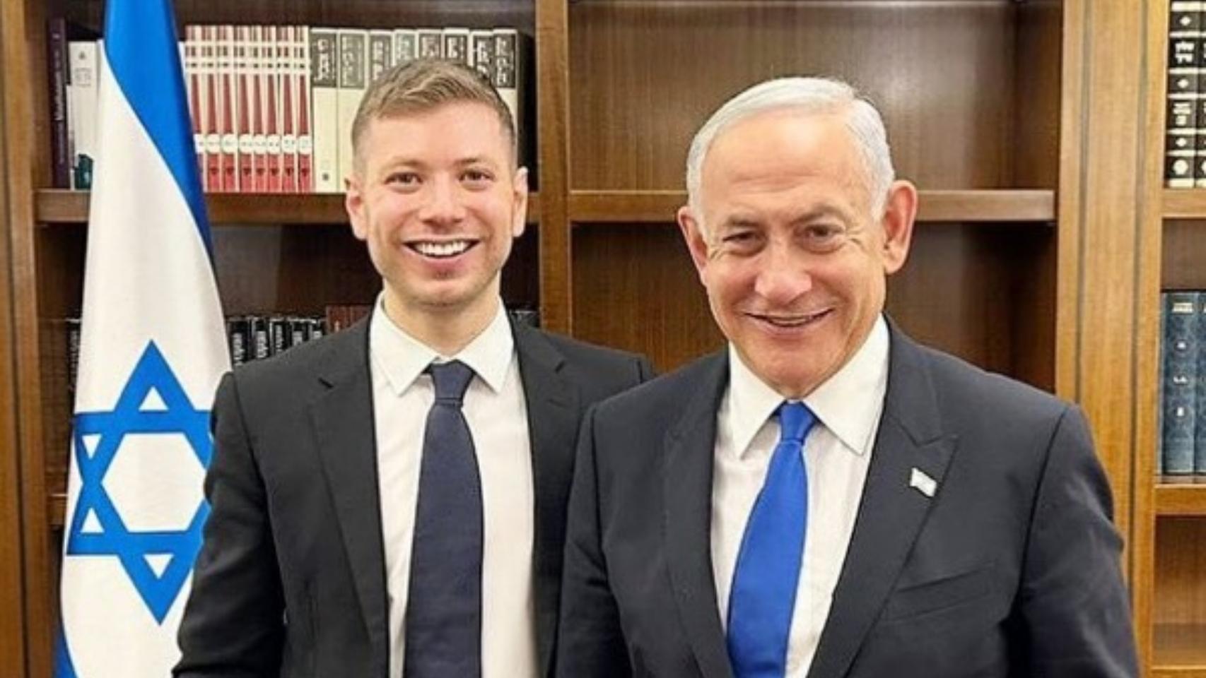 Yair, el hijo de Netanyahu que amenaza con aceptar un  estado catalán  y  liberar  Ceuta y Melilla por el apoyo español a Palestina
